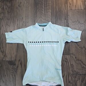 Women's Light Blue Cycling Jersey